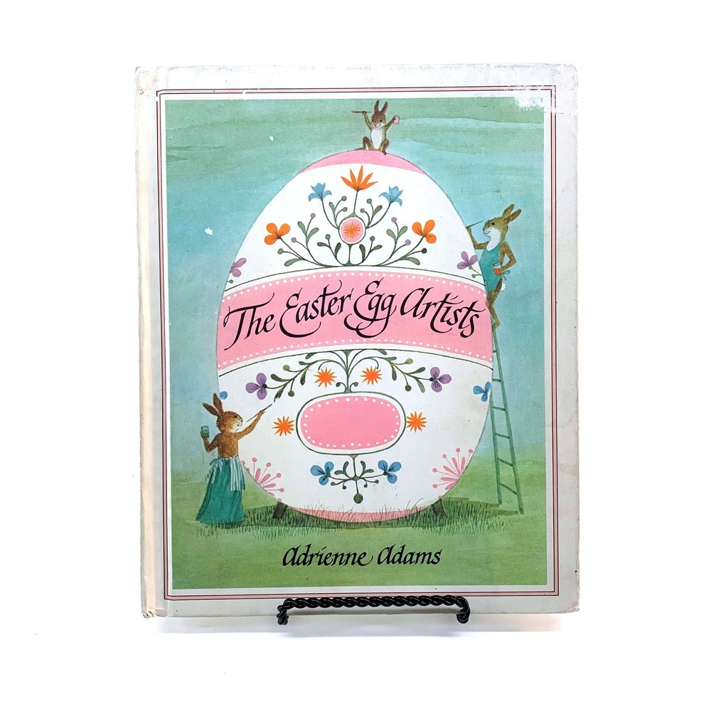 The Easter Egg Artists Adrienne Adams 1976 Weekly Reader Hardcover Vintage‎ Book